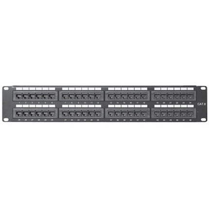 Comprehensive PP48P6 Patch Panel CAT-6 48 Puertos Para Cableado Rápido