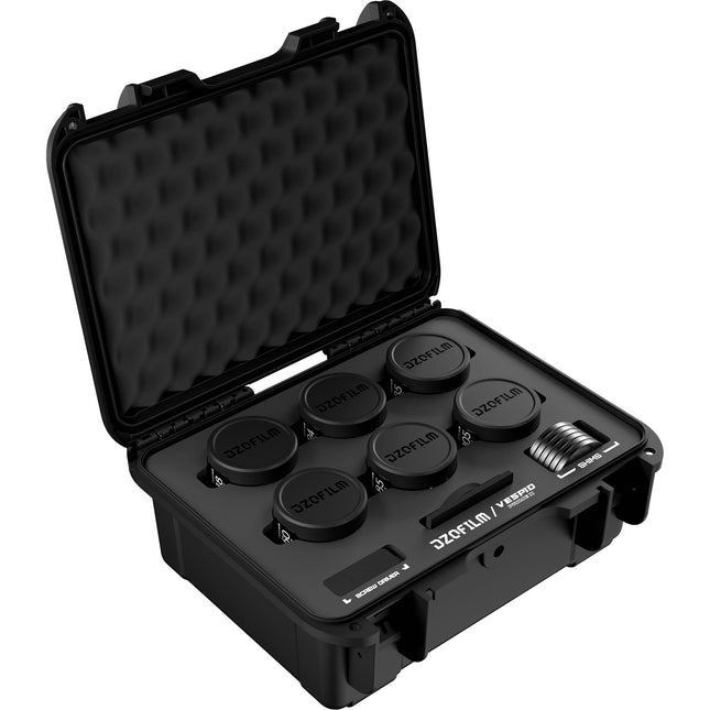 DZOFilm Vespid2 T1.9 Kit de 6 lentes prime Full Frame y 300° enfoque con estuche rígido