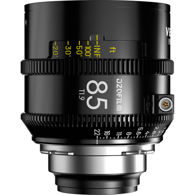 DZOFilm Vespid2 85mm T1.9 Objetivo Prime ARRI PL con Apertura T22 y 300° de Enfoque