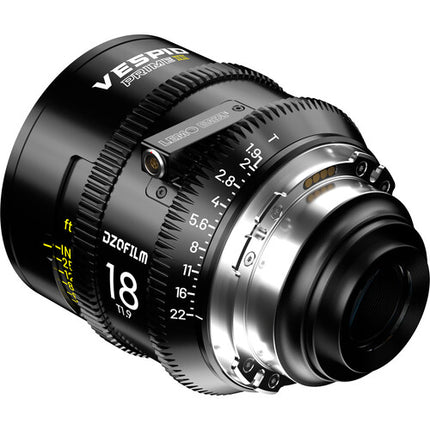 DZOFilm Vespid2 18mm T1.9 Objetivo Prime Full Frame Compacto Ligero