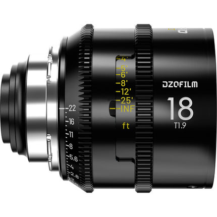DZOFilm Vespid2 18mm T1.9 Objetivo Prime Full Frame Compacto Ligero