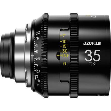 DZOFilm Vespid2 35mm T1.9 Objetivo Prime Full Frame Apertura T22