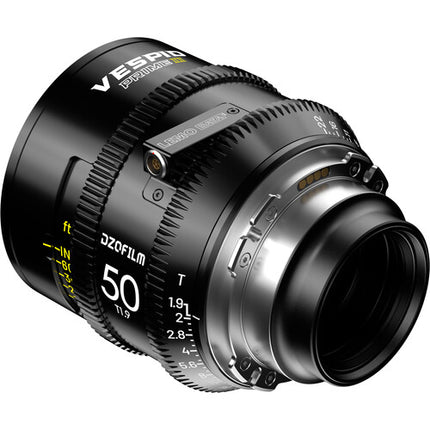 DZOFilm Vespid2 50mm T1.9 Lente Prime Full Frame Apertura T1.9-T22