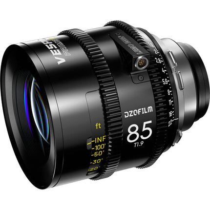 DZOFilm Vespid2 85mm T1.9 Objetivo Prime ARRI PL con Apertura T22 y 300° de Enfoque