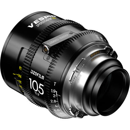 DZOFilm Vespid2 105mm T1.9 Lente Prime Full Frame Apertura T22