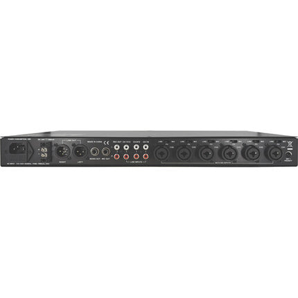 Astatic MX12S Mesa de Mezclas Rack 12 Canales 1 RU 6 Entradas XLR