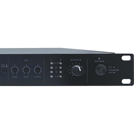 Astatic MX12S Mesa de Mezclas Rack 12 Canales 1 RU 6 Entradas XLR