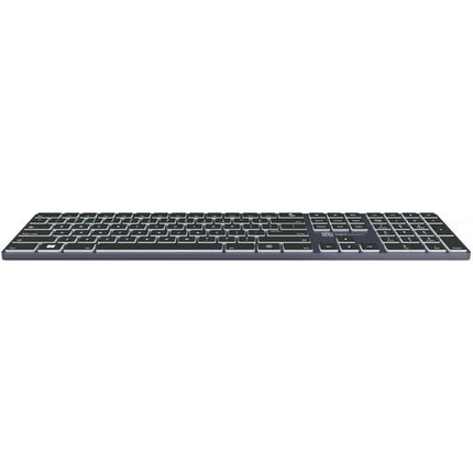 Logickeyboard TITAN Teclado Inalámbrico Retroiluminado Bluetooth 108 Teclas USB-C