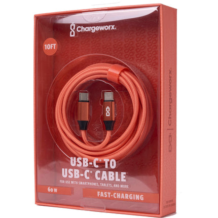 Cable de carga USB-C Nylo-Tuff 60W 3 metros diseño Desert Flower
