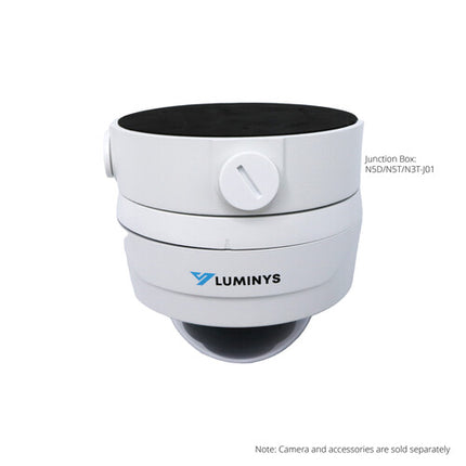 Luminys N3D-4LAV LumiLuxSmart Cámara Domo IP Exterior 4MP 2.7-13.5mm 130' Visión Nocturna
