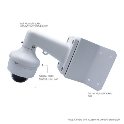 Luminys N3D-4LAV LumiLuxSmart Cámara Domo IP Exterior 4MP 2.7-13.5mm 130' Visión Nocturna