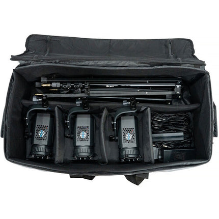 ikan Stryder RGBW Luz Fresnel LED 3 Luces Kit 2800-6500K 2460 Lux 15-45° Beam