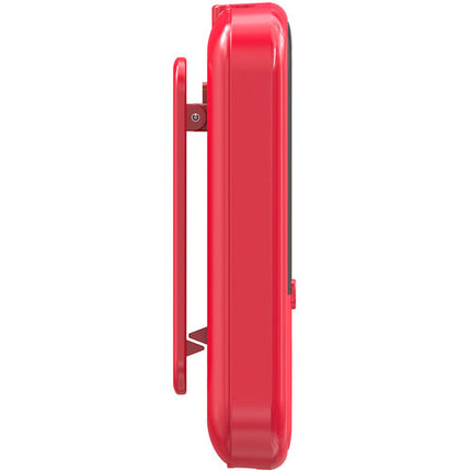 GreenTouch Klip Mini Reproductor Digital 128GB Pantalla 1.7 Pulgadas Rojo