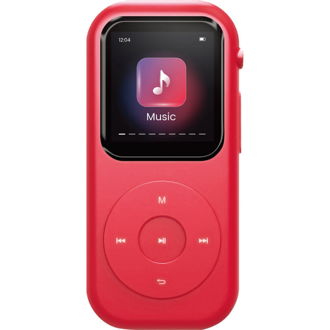GreenTouch X3 Reproductor Digital 128GB Pantalla 1.7 Pulgadas Rojo