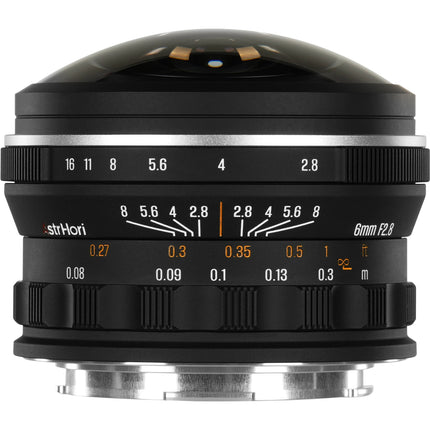 AstrHori 6mm f2.8 Objetivo Ojo de Pez Ultra Gran Angular 220° Full Frame