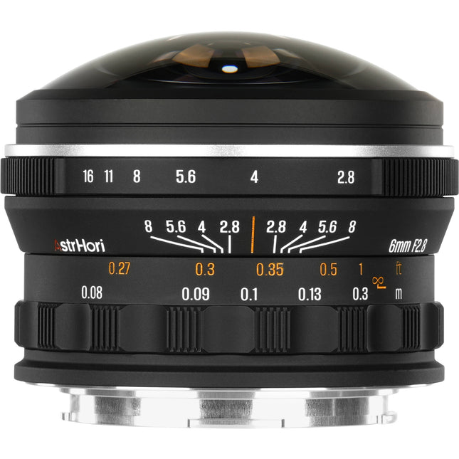 AstrHori 6mm f2.8 Objetivo Ojo de Pez Ultra Gran Angular 220° Full Frame Canon RF