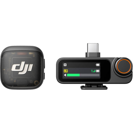 DJI Mic 3 Sistema Micrófono Inalámbrico Compacto con Alcance 400m y Grabación 32-Bit