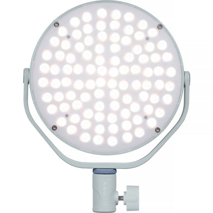 Nanlite miro 30c RGB Panel LED Redondo 7 Pulgadas 4854 Lux 5600K Mint Blue