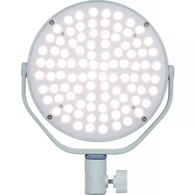 Nanlite miro 30c RGB Panel LED Redondo 7 Pulgadas 4854 Lux 5600K Mint Blue