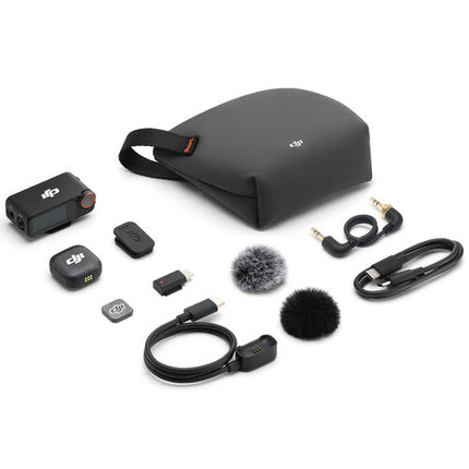 DJI Mic 3 Sistema Micrófono Inalámbrico Compacto con Alcance 400m y Grabación 32-Bit