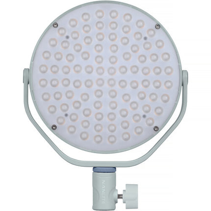 Nanlite miro 30c RGB Panel LED Redondo 7 Pulgadas 4854 Lux 5600K Mint Blue