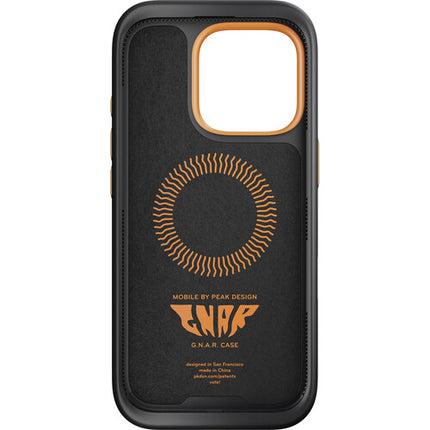 Funda Peak Design Mobile G.N.A.R. para iPhone 16 Pro Max Protección 12' TPU