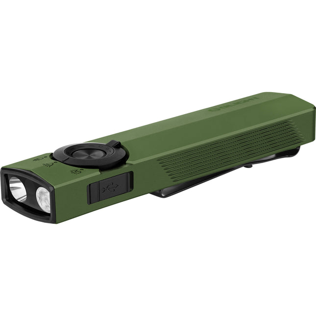 Olight ArkPro Linterna Recargable 1500 Lúmenes Haz Blanco Frío Verde