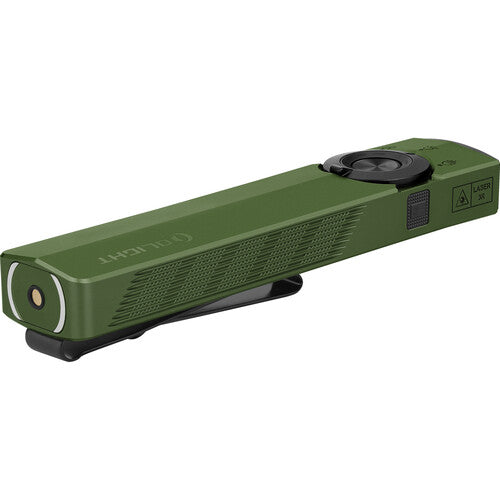 Olight ArkPro Linterna Recargable 1500 Lúmenes Haz Blanco Frío Verde