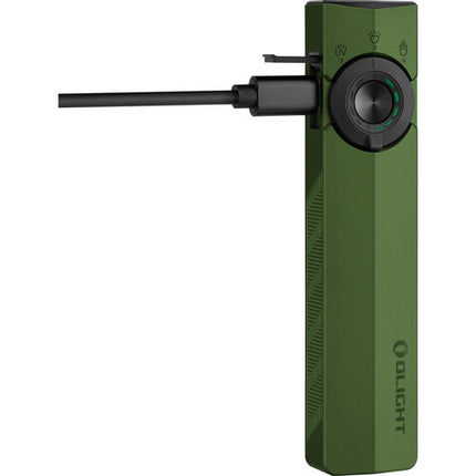 Olight ArkPro Linterna Recargable 1500 Lúmenes Haz Blanco Frío Verde
