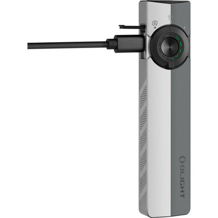 Olight ArkPro Linterna Recargable 1500 lúmenes IPX7 USB-C Plata Grafito