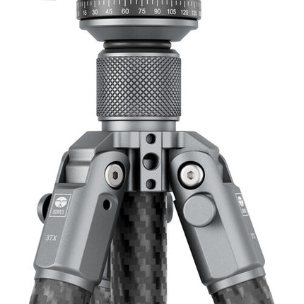 Sirui 3TX+3T5 trípode de mesa de fibra de carbono 22 lb carga 6 a 11.2 pulgadas altura