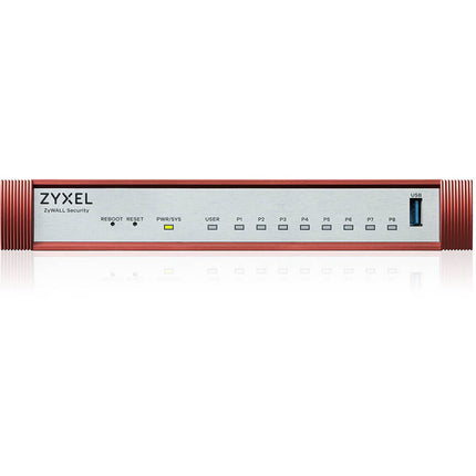 ZyXEL USG FLEX 100H Firewall con 8 Puertos Gigabit y 4000 Mb/s de Rendimiento