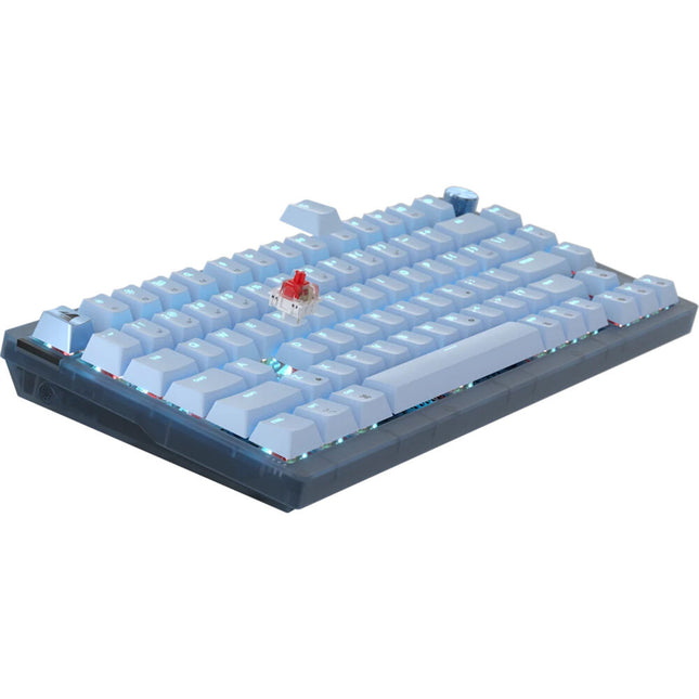 CORSAIR K65 PLUS Teclado Gaming Inalámbrico 2.4 GHz 266h Batería Glaciar Azul