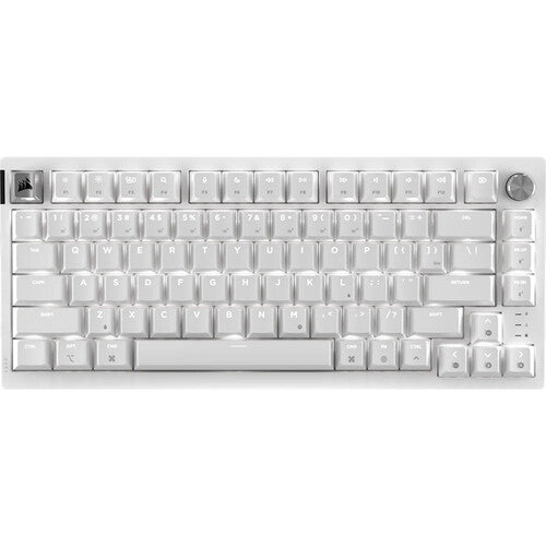 CORSAIR K65 PLUS Teclado Gaming Inalámbrico RGB 75% Frost White