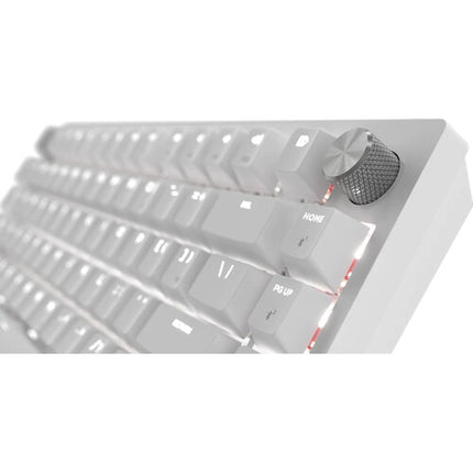 CORSAIR K65 PLUS Teclado Gaming Inalámbrico RGB 75% Frost White
