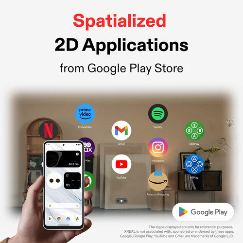 XREAL Beam Pro Control Remoto con Pantalla 6.5" 1080p y 128GB