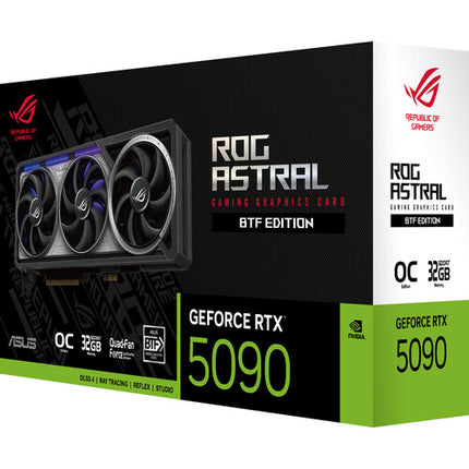 ASUS GeForce RTX 5090 Republic of Gamers Astral BTF OC Tarjeta gráfica 32GB GDDR7 2610MHz