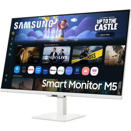 Samsung M5 M50F Monitor Smart 32" Full HD HDR10 16:9 VA Panel Blanco