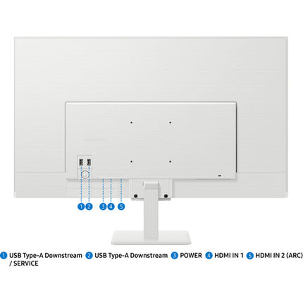 Samsung M5 M50F Monitor Smart 32" Full HD HDR10 16:9 VA Panel Blanco