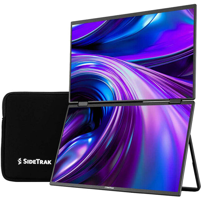 Luxor SideTrak Solo Book Monitor Doble 15.6" Full HD 1920x1080 2 ms Respuesta