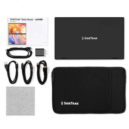 Luxor SideTrak Solo Book Monitor Doble 15.6" Full HD 1920x1080 2 ms Respuesta
