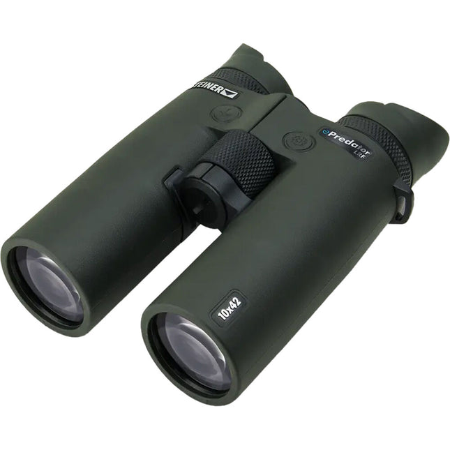 Steiner 10x42 ePredator Binoculares con telémetro láser alcance 3281 yardas campo visión 316 pies