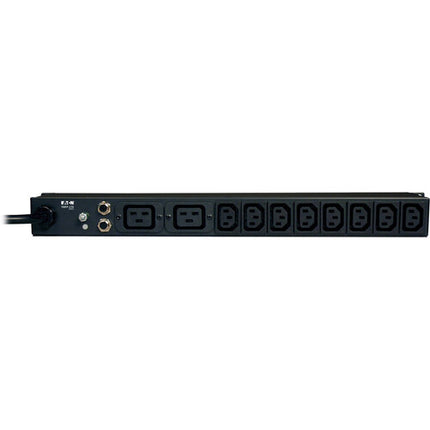 Tripp Lite PDUNV PDU básico monofásico con 12 salidas C13 2 C19 y cable de 10 pies