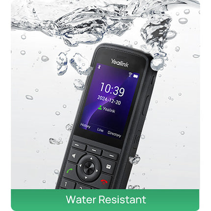 Teléfono inalámbrico Wi-Fi VoIP Yealink AX86R Pantalla 2.4 pulgadas IP67