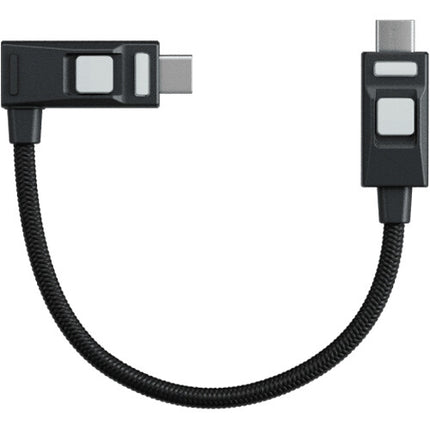 Atomos Cable USB-C a USB-C con bloqueo 3.9 pulgadas ángulo recto