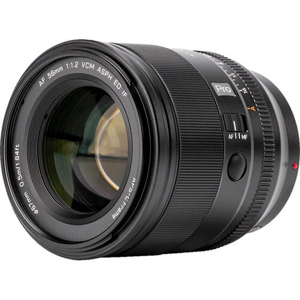 Viltrox AF 56mm f1.2 Pro E Lente para Sony E con motor VCM y distancia mínima 19.7"