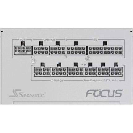SeaSonic Electronics FOCUS GX fuente de alimentación modular ATX 850W 80 PLUS Gold blanca