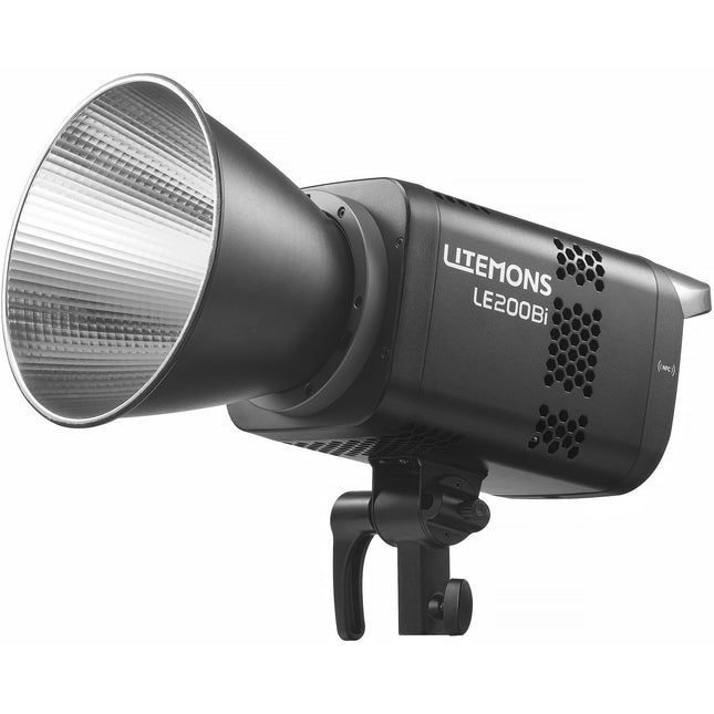Godox Litemons LE200Bi LED Monoluz Bi-Color 2800-6500K 57700 Lux Reflector Ac