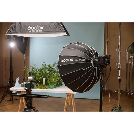 Godox Litemons LE300Bi Luz LED Monolight Bicolor 2800-6500K 58900 Lux Reflector y Cable AC
