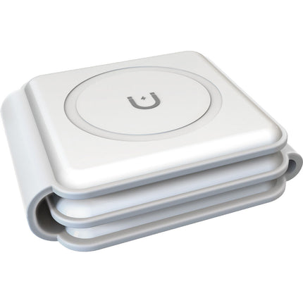 ChargeWorx base de carga inalámbrica plegable 3 en 1 blanca 15W para teléfono reloj y auriculares